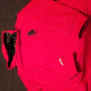 Boys Pull Over Polo Hoodie